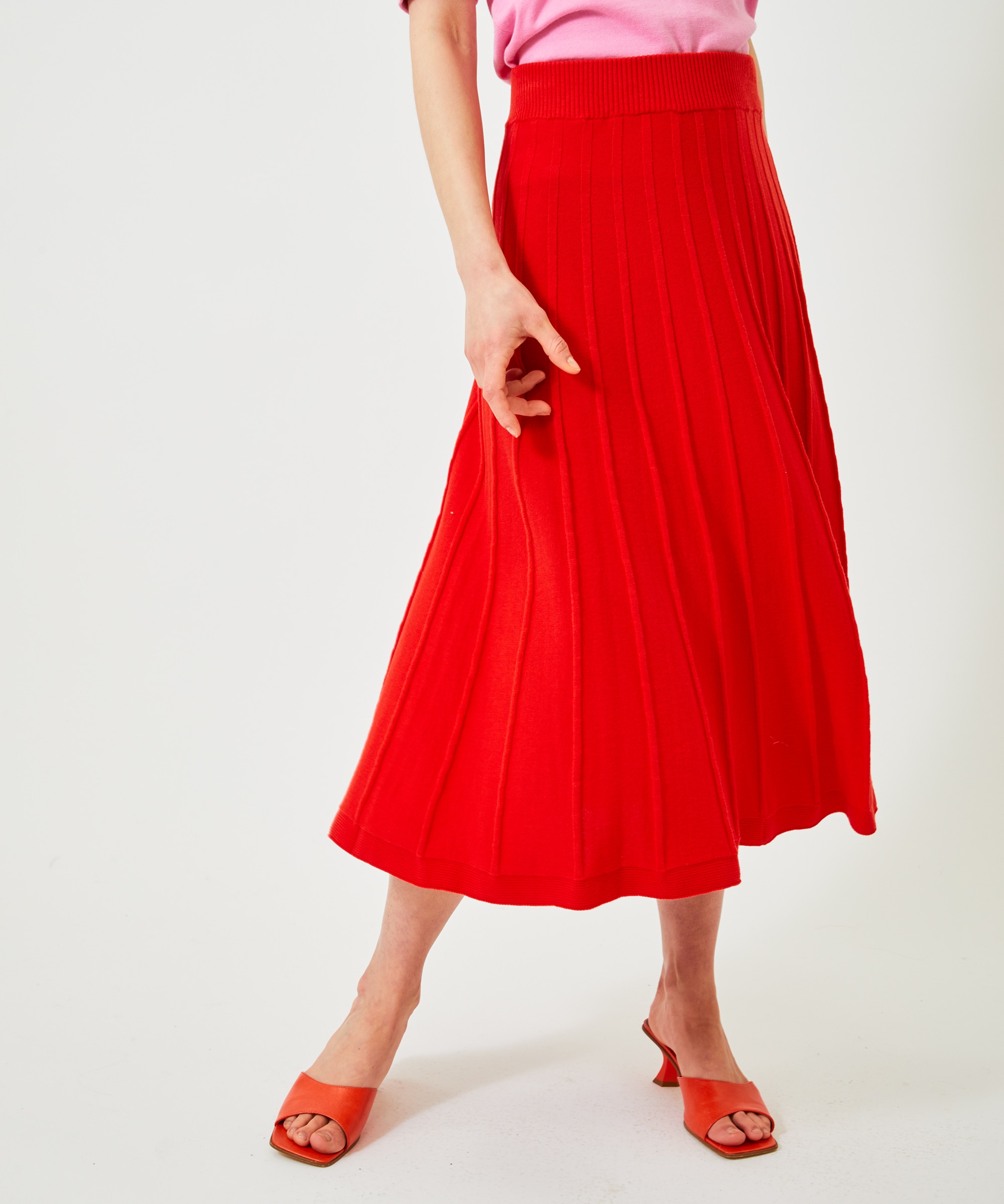 Klara Skirt Red