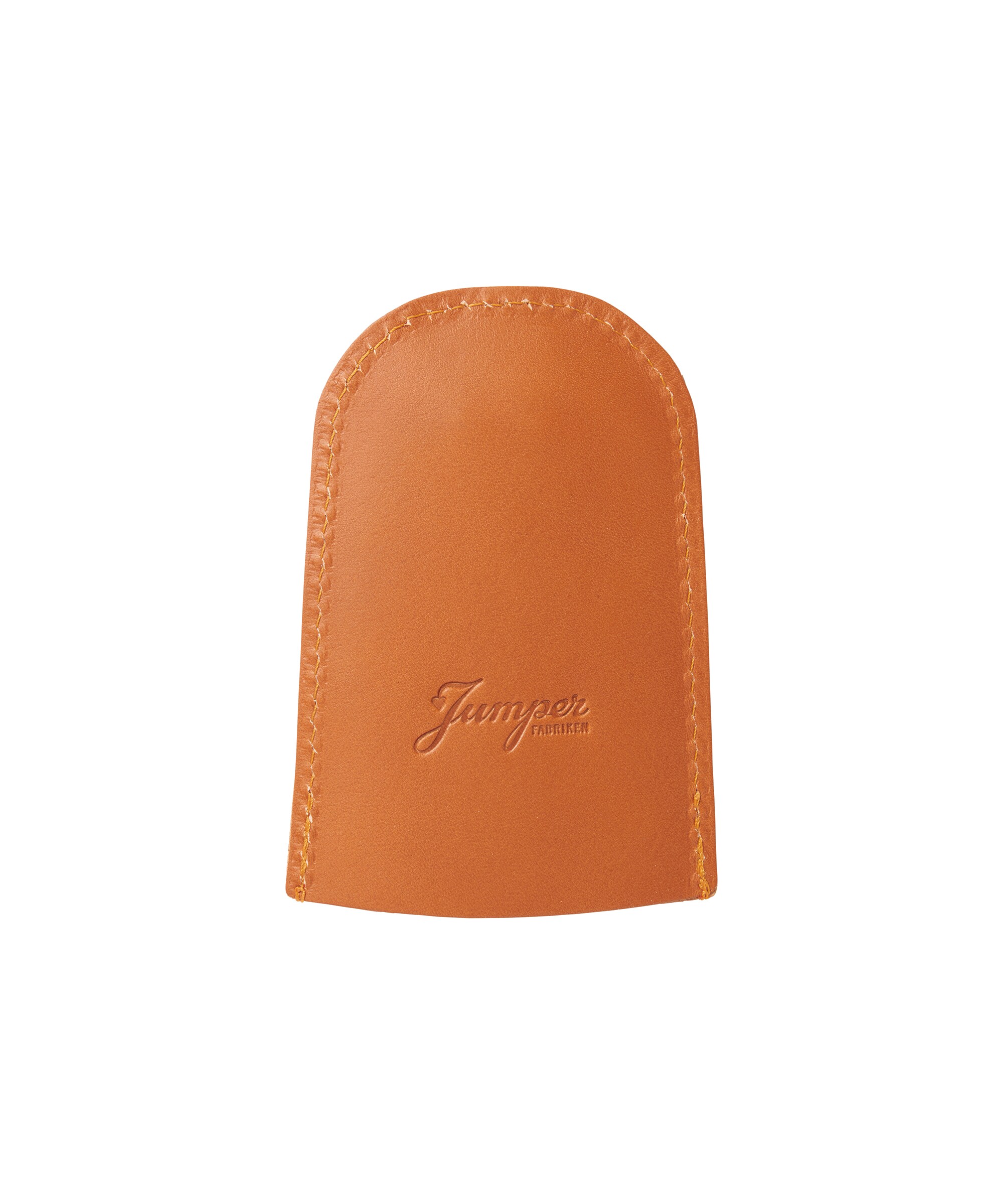 Leather key case Orange